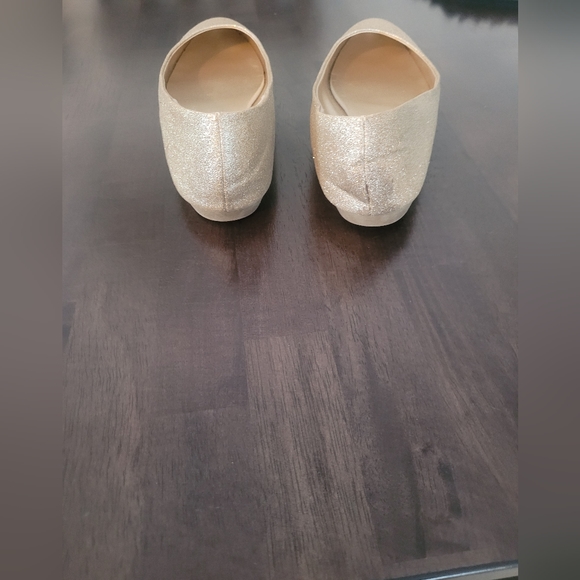 American Eagle Gold Sparkle Flats - Picture 3 of 6